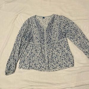 Old Navy Button Top